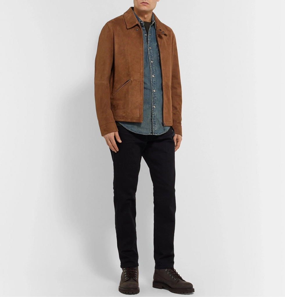 Belstaff Brown Suede Cooper Jacket