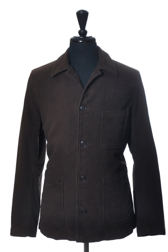 Aspesi Brown Tadao Winter Moleskin Jacket