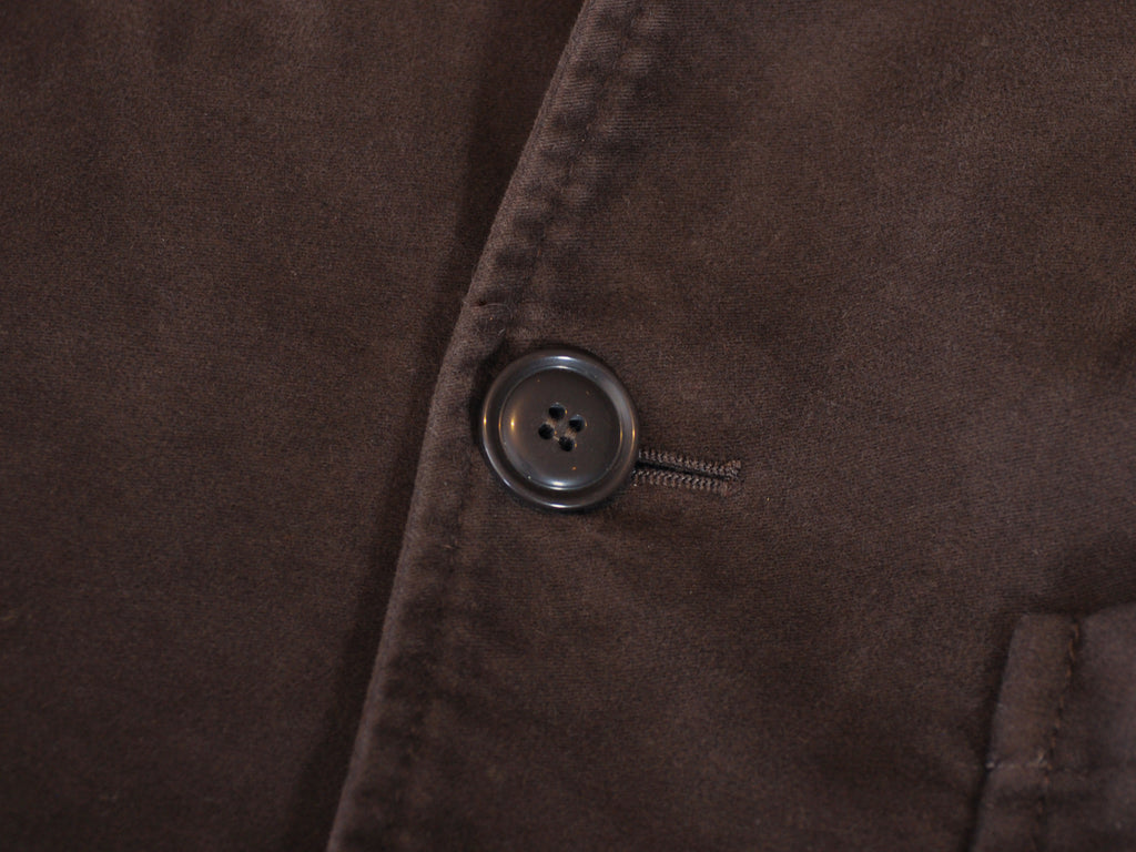 Aspesi Brown Tadao Winter Moleskin Jacket