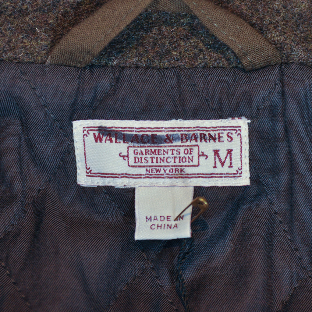 Wallace & Barnes Green Tweed Skiff Jacket