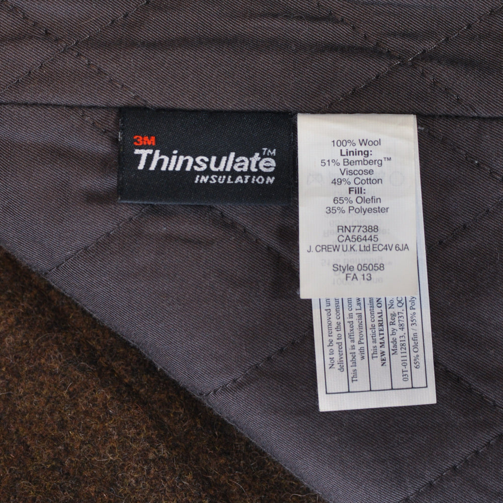 Wallace & Barnes Green Tweed Skiff Jacket