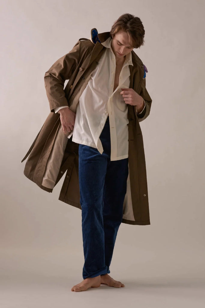L.E.J. NWT Khaki Brown Belted Trench Coat