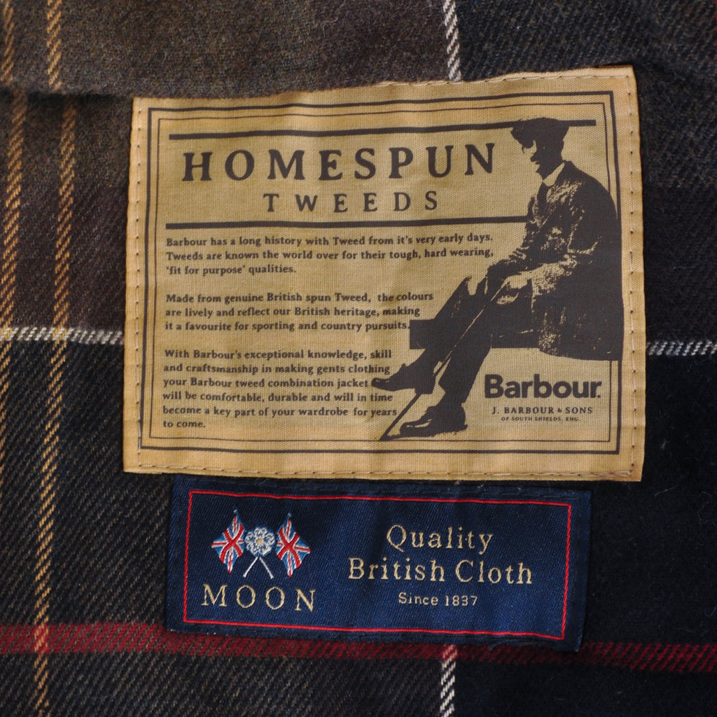 Barbour Brown Waxed Cotton Bedale Moons Jacket