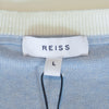 Reiss Soft Blue Justice Crew Neck Sweater