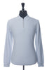 Reiss Ice Grey Matias Collared Knit