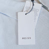 Reiss Ice Grey Matias Collared Knit