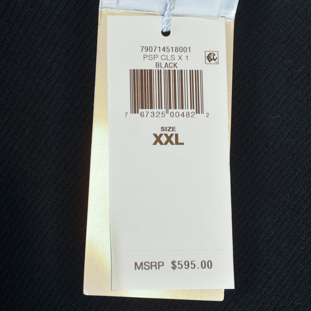 Ralph Lauren Purple Label Black Wool Crew Neck Sweater