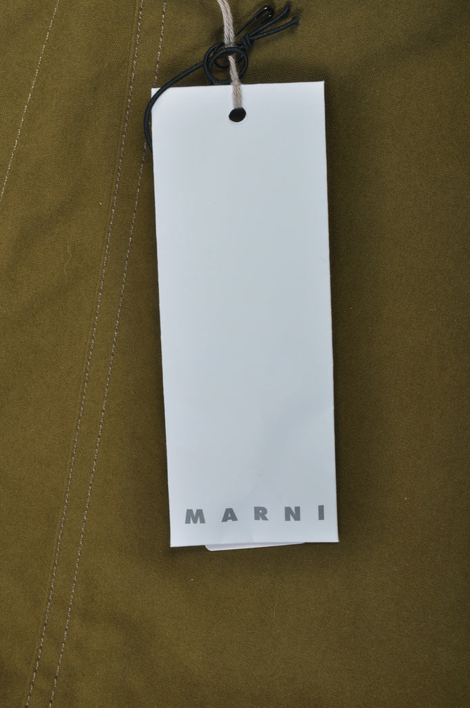 Marni Khaki Green Reversible Work Pants