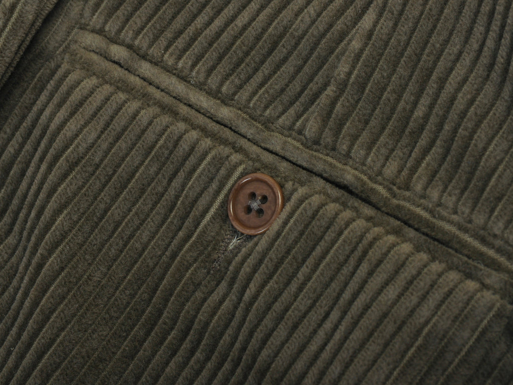 Armani Collezioni Green Corduroy Pants