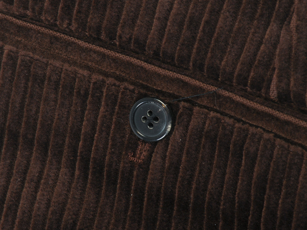 AMI Alexandre Mattiusi Brown Whale Corduroy Pants
