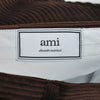 AMI Alexandre Mattiusi Brown Whale Corduroy Pants