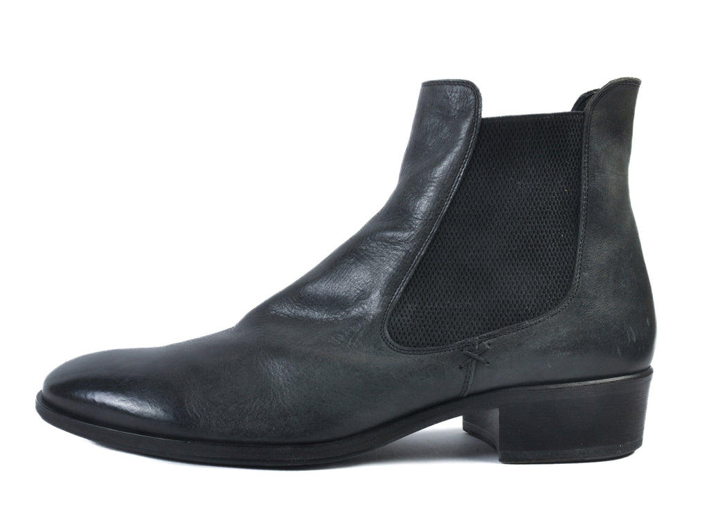 Fiorentini + Baker Black Barrage Arfalto Chelsea Boots