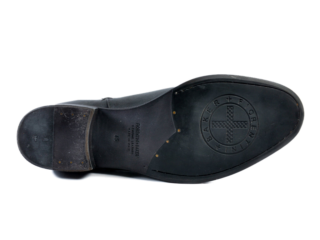 Fiorentini + Baker Black Barrage Arfalto Chelsea Boots