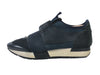 Balenciaga Navy Blue Race Runner Sneakers