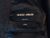 Giorgio Armani Charcoal Grey Knit Upton Blazer