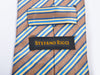 Stefano Ricci Brown Striped Silk Tie