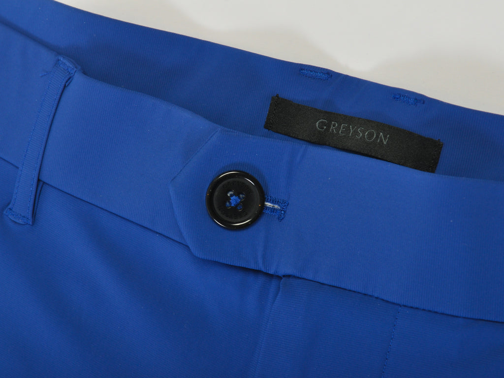Greyson Royal Blue Elastic Cuff Performance Pants
