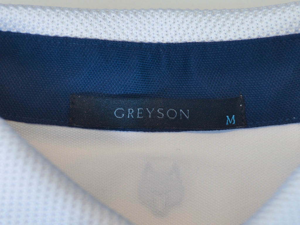 Greyson White Golf Polo Shirt
