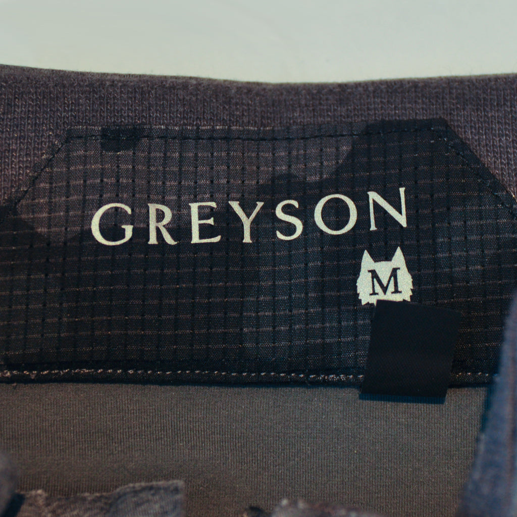 Greyson Grey Half Zip Pullover Jacket
