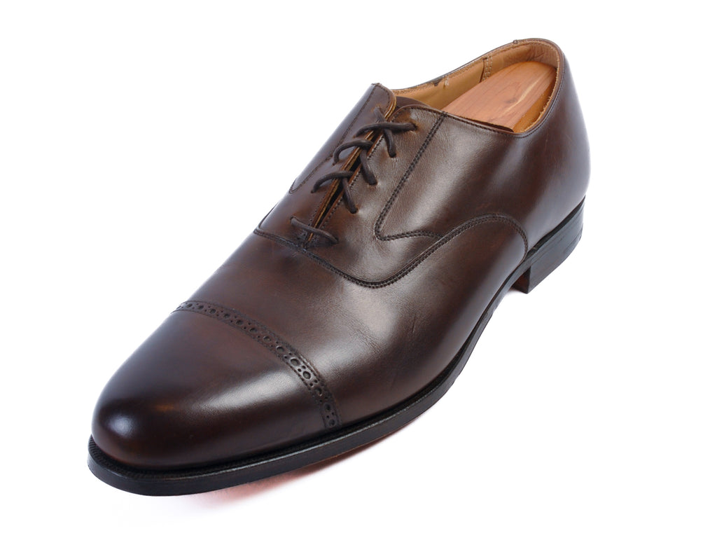 Peale and Co for Brooks Brothers Brown Cap Toe Oxfords