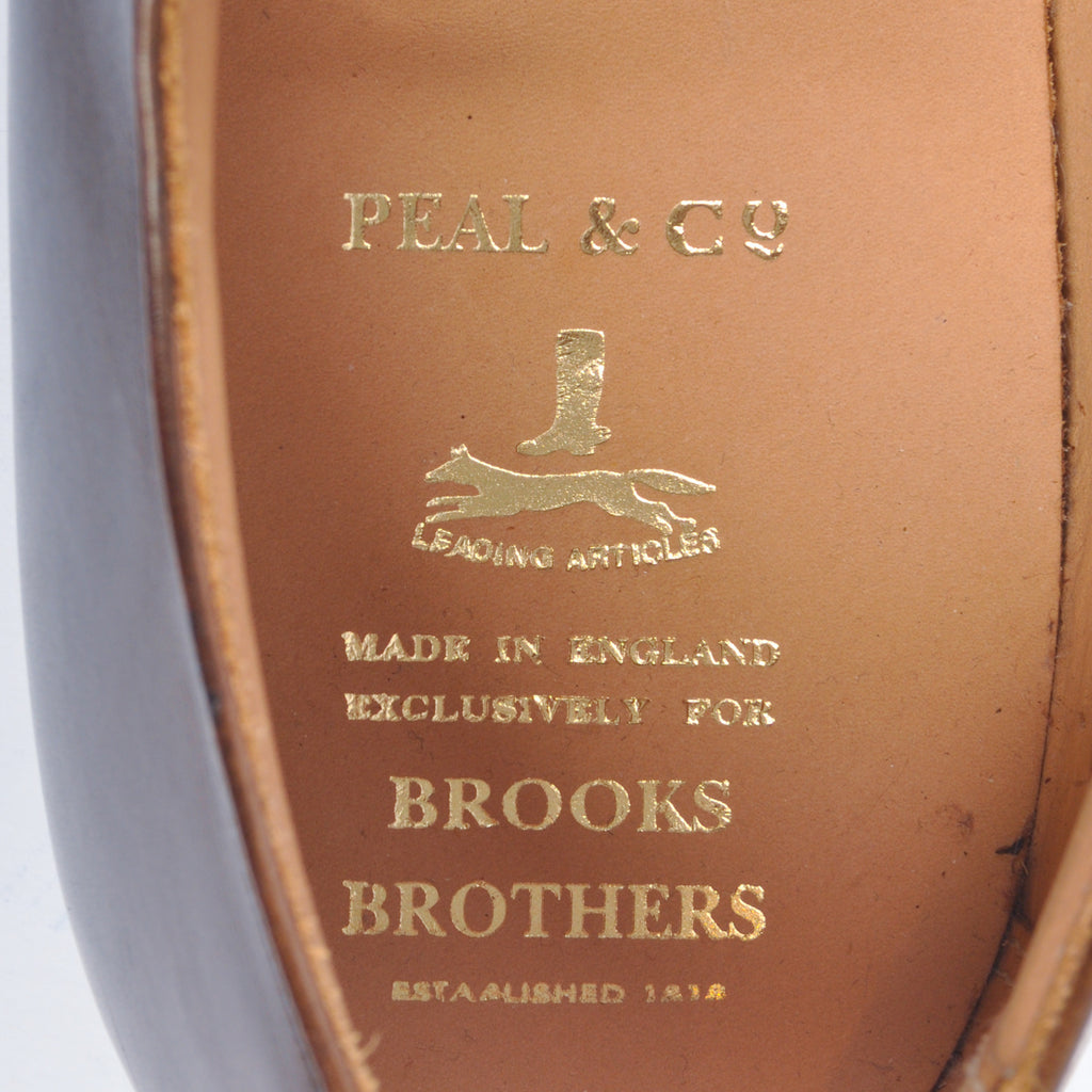 Peale and Co for Brooks Brothers Brown Cap Toe Oxfords