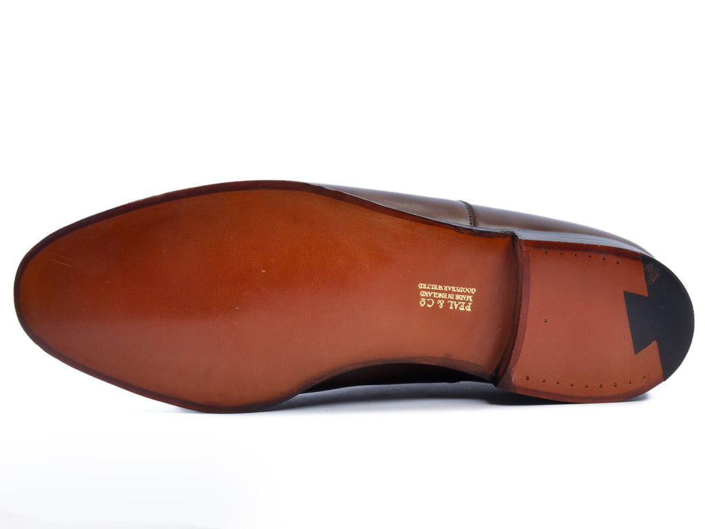 Peale and Co for Brooks Brothers Brown Cap Toe Oxfords