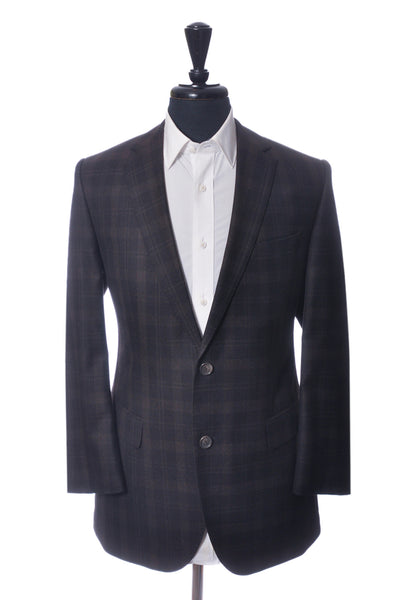 Hugo Boss Brown Check James3 Blazer