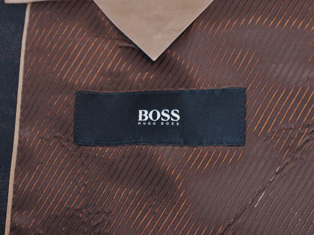 Hugo Boss Brown Check James3 Blazer