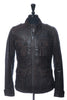 Hugo Boss Brown Goat Leather Jabu Jacket