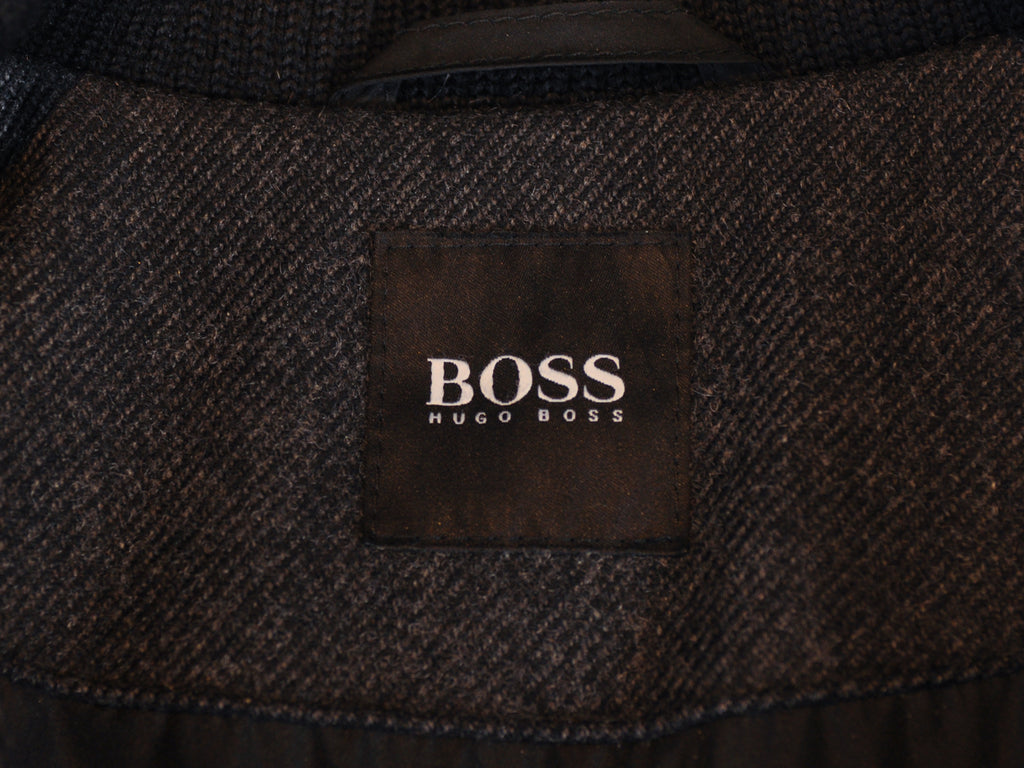 Hugo Boss Grey Cox-L Coat