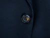 Gianni Campagna Vintage Navy Blue Wool Blazer