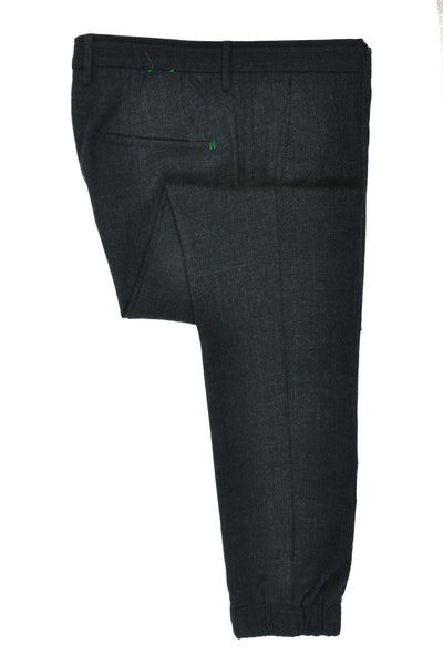 Hugo Boss Charcoal Grey Flannel Slim Fit Loomes-1 Pants