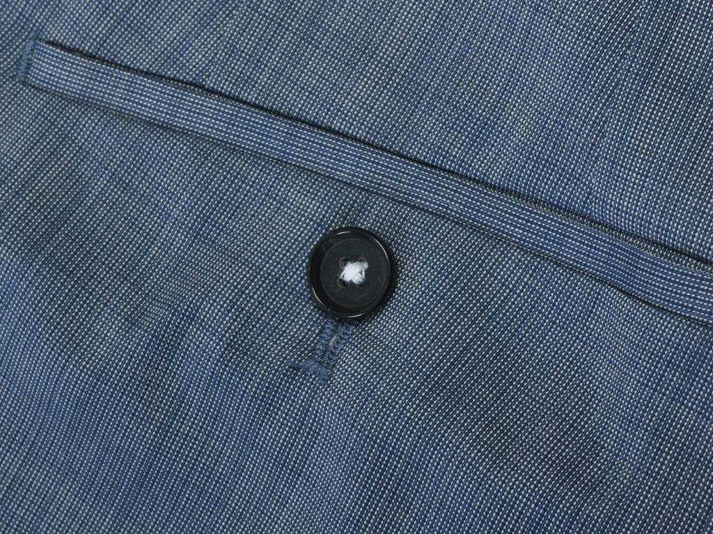 Hugo Boss Slate Blue Melancy Slim Fit Pants