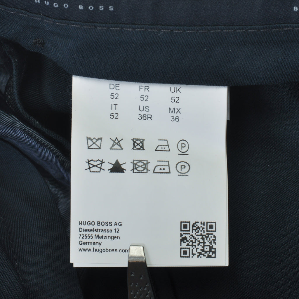 Hugo Boss Slate Blue Melancy Slim Fit Pants