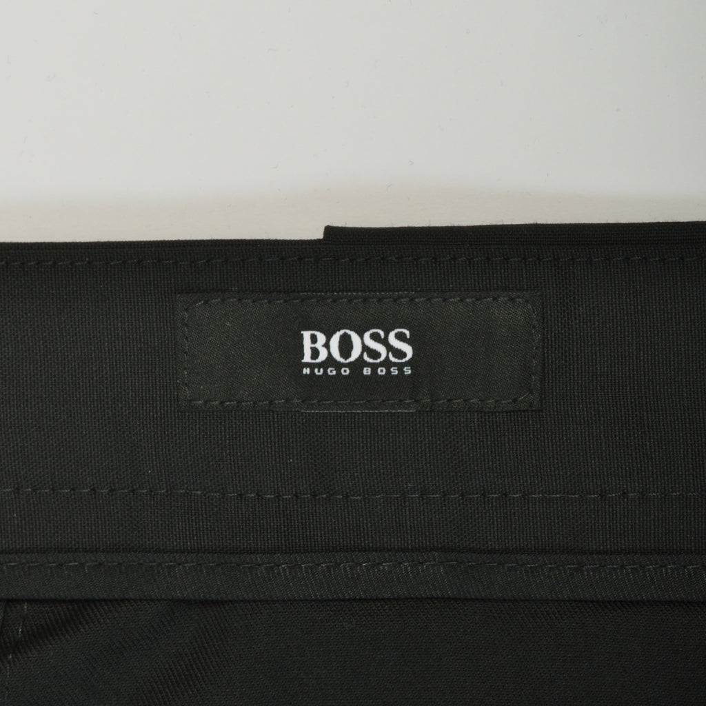 Hugo Boss Black Mohair Wool Braydon Pants