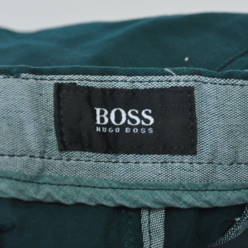 Hugo Boss Emerald Green Rice 3-D Chinos