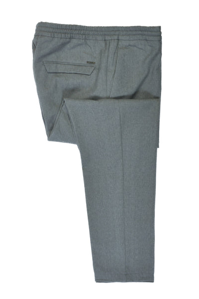 Hugo Boss Grey Kiro-B1 Drawstring Pants