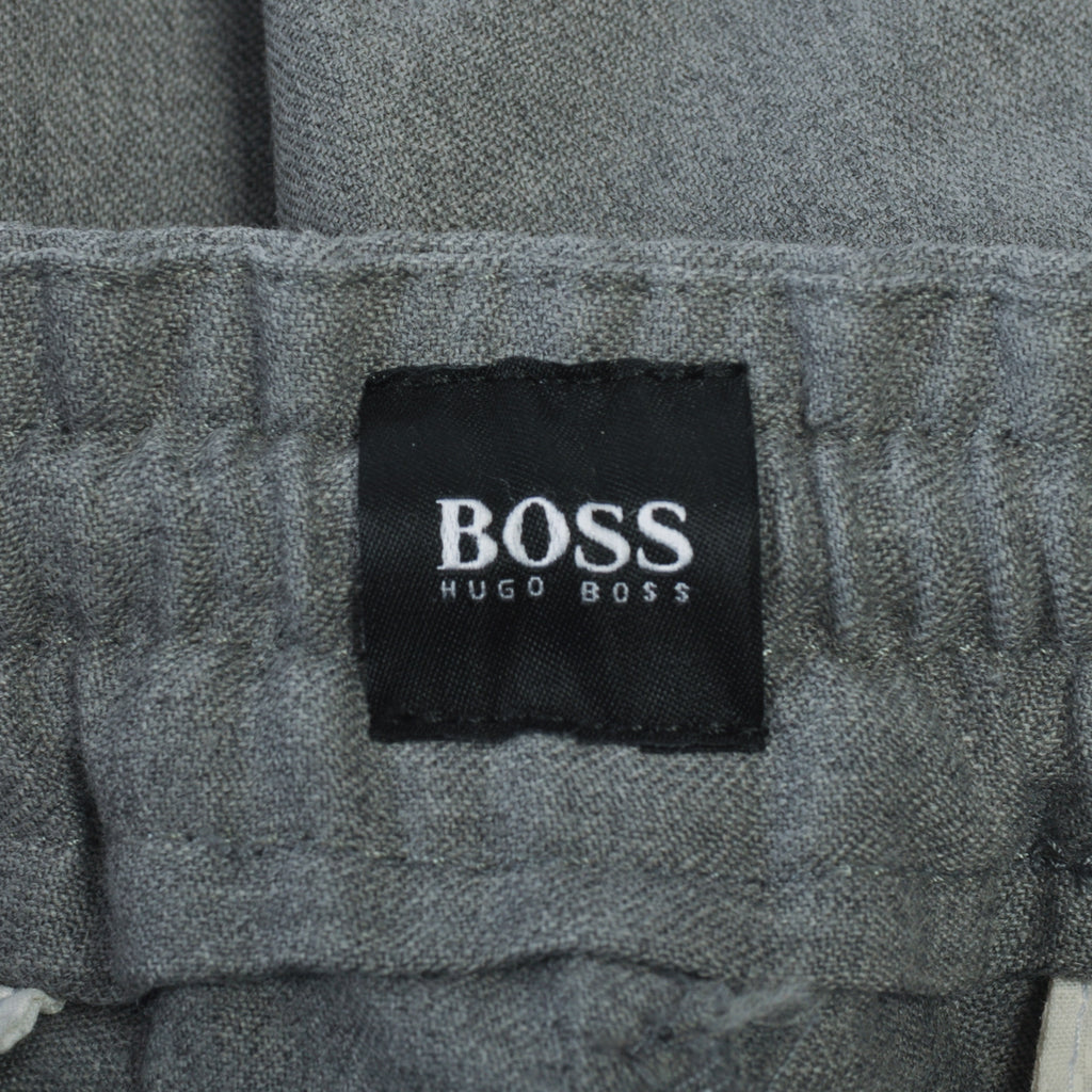 Hugo Boss Grey Kiro-B1 Drawstring Pants
