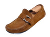 Salvatore Ferragamo Brown Suede Driving Shoes