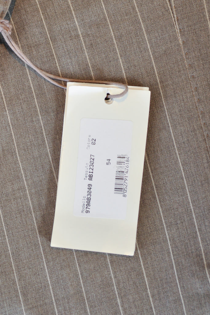 Eleventy Platinum NWT Grey Striped Suit