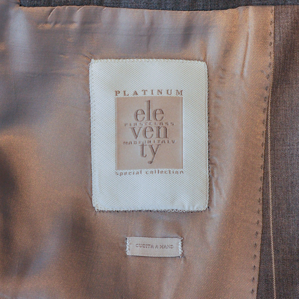 Eleventy Platinum NWT Grey Striped Suit