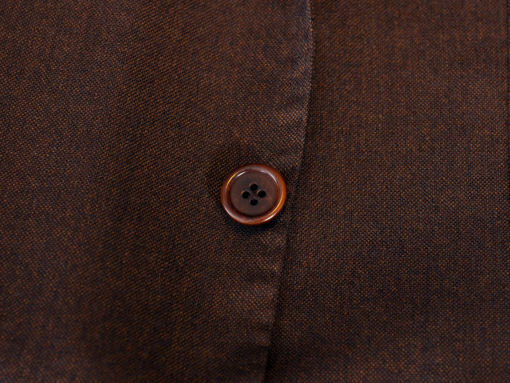 Borrelli Napoli NWT Brown Wool Silk Nerano Blazer