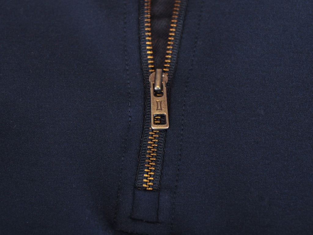 Kit & Ace Navy Blue Quarter Zip Jacket