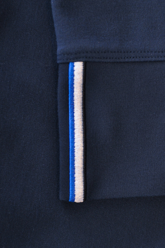 Kit & Ace Navy Blue Quarter Zip Jacket