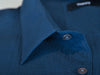 Theory Navy Blue Irving Spring Rip Stop Shirt