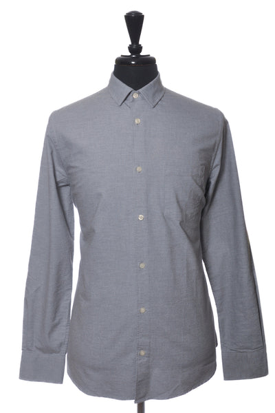 Filippa K Grey Tim Regular Fit Oxford Shirt