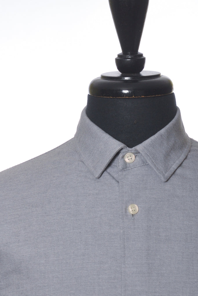 Filippa K Grey Tim Regular Fit Oxford Shirt