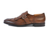 Henderson Baracco Brown Monk Strap Shoes