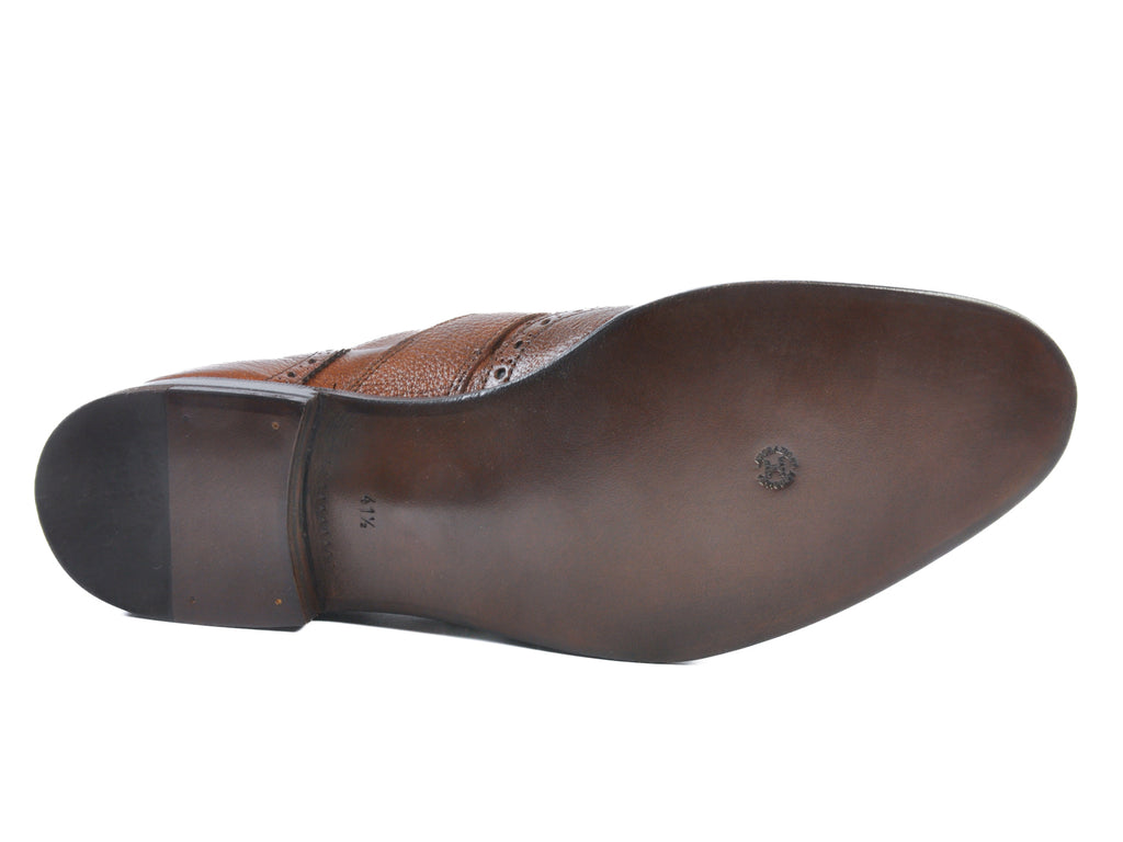 Henderson Baracco Brown Monk Strap Shoes