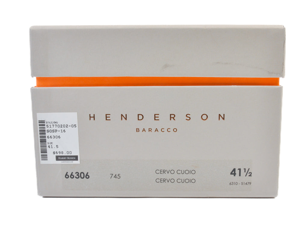 Henderson Baracco Brown Monk Strap Shoes